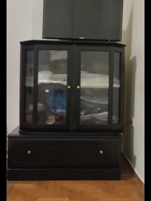 Wardrobe and 2 large bedside tables used