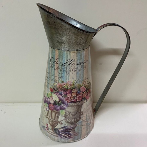 Decorative flower pitcher new, height 35cm, diameter 11cm