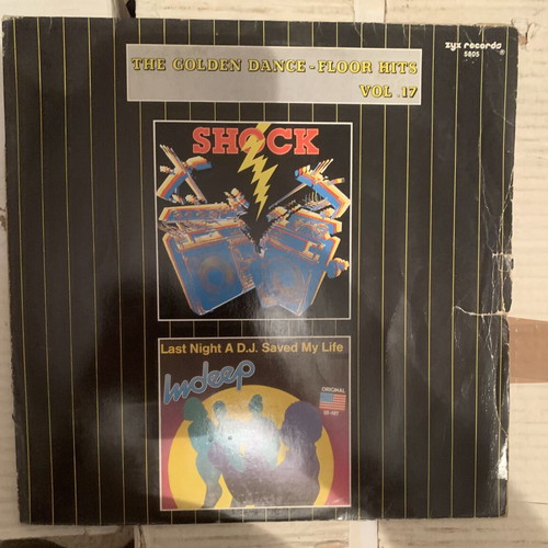 The Golden Dance-Floor Hits Vol. 17 vinyl Maxi-Single used, electronic