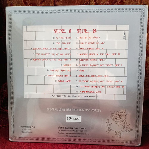 Pink Floyd The Wall Demos vinyl new, limited edition bootleg