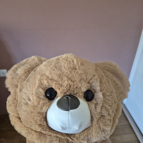 Teddy bear bag like new, brown