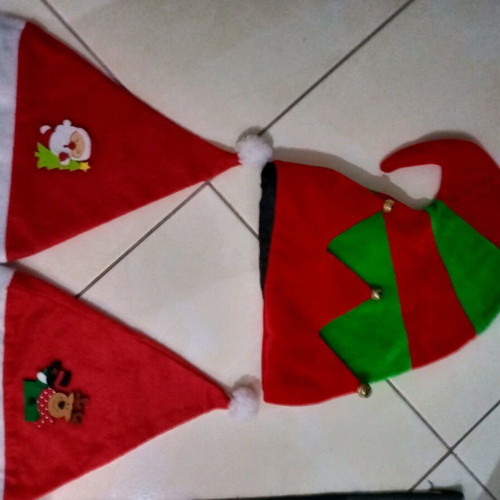 Christmas hats children’s, like new, pack of 3