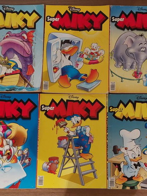 Super Miky magazine issues, set of 10