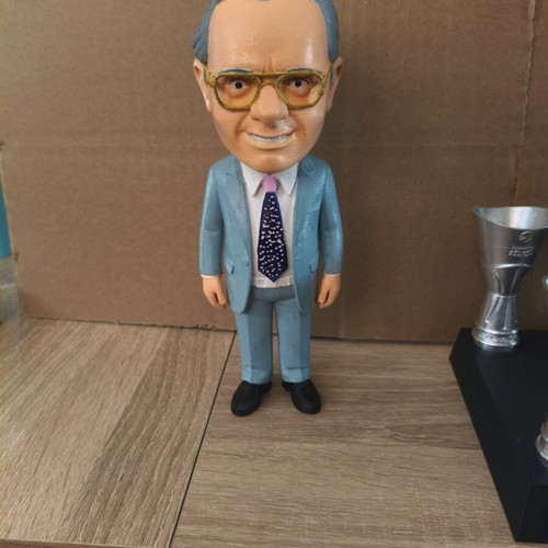 Thanasis Giannakopoulos 3D printed figure, hand painted, 22 cm