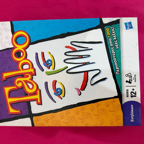 Taboo board game used