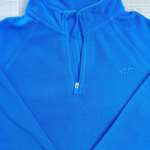 4F fleece jacket for boy 12 years used, blue