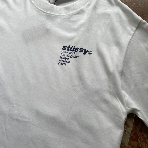 Stussy Strawberry T-shirt White Size Medium New