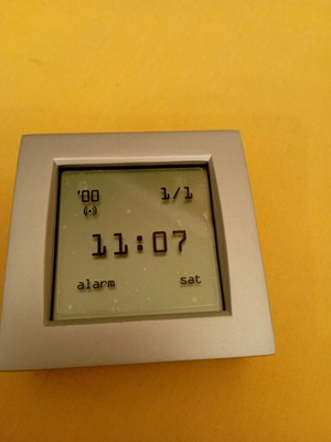 Philippi World Time Clock new, cast metal with powder coating