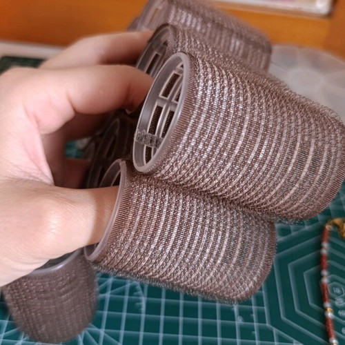 Hair rollers like new, pack of 8, 4cm