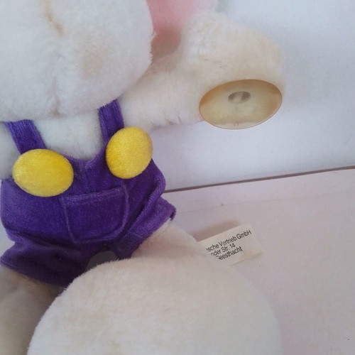 Plush Mouse Diddl with suction cups used Thomas Goletz