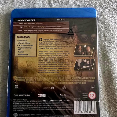 National Treasure 2004 Blu-ray new with Greek subtitles