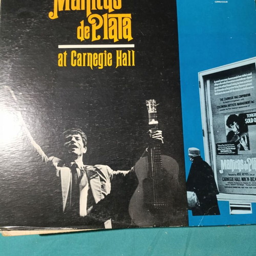 Manitas de Plata at Carnegie Hall vinyl record