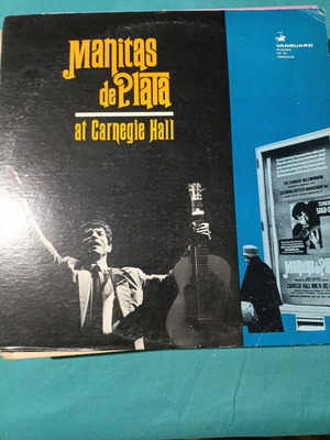 Manitas de Plata στο Carnegie Hall βινύλιο