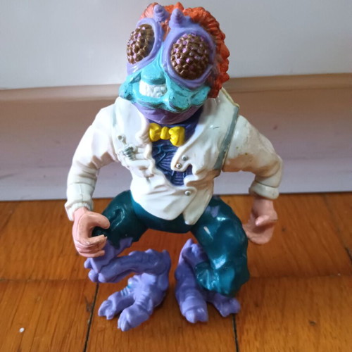 Vintage TMNT Playmates figures set with Baxter, Bebop, Rahzar, Ace Duck