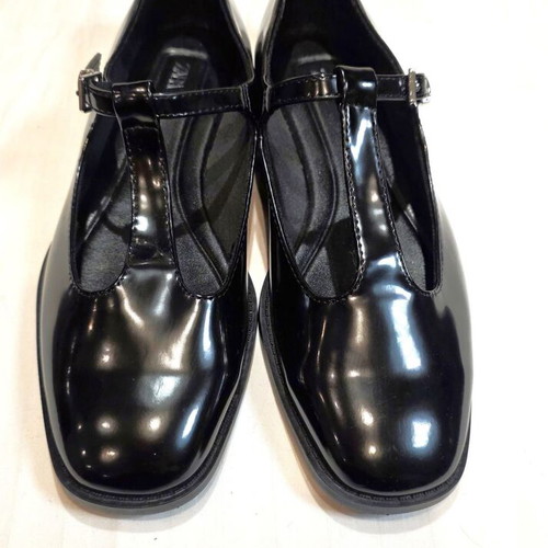 Zara Mary Janes Size 40 Black Like New