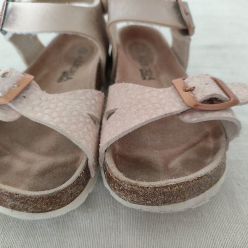Alegria children's anatomical sandals like new, leather, size 30, copper color