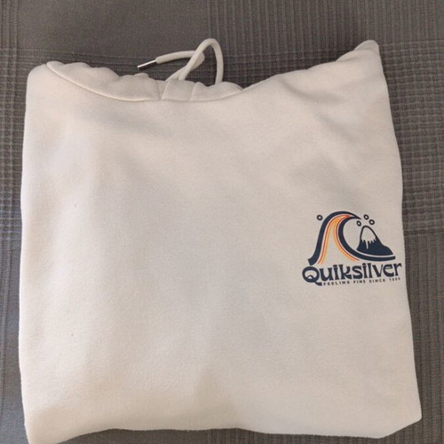 Quiksilver sweatshirt like new, beige, size XL