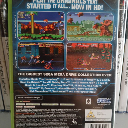 Sega Mega Drive Ultimate Collection Xbox 360