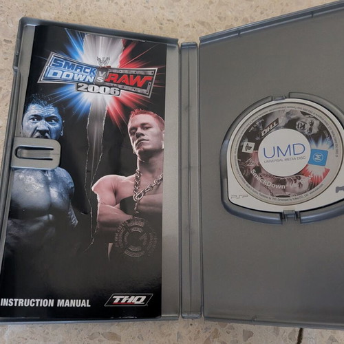 WWE Smackdown vs Raw 2006 PSP game used