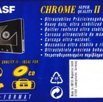BASF by EMTEC Chrome Super Quality II 90 audio cassette new, sealed