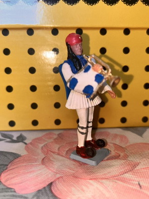 Athens Evzone Toy Used Blue Uniform 1980s