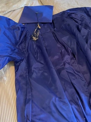 Graduation cap and gown used from 1980, USA