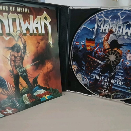 Manowar Kings of Metal MMXIV double CD like new