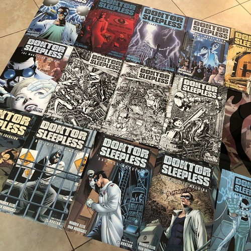 Doktor Sleepless set of 14 comics new, Warren Ellis, Avatar Comics