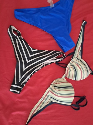 Women's swimwear set, multicolor, sizes M and L