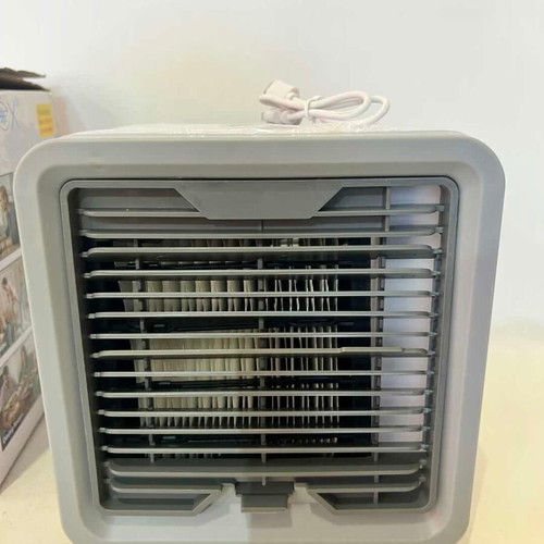 Mini portable air cooler with water, used, USB powered
