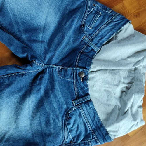Mamalicious maternity jeans used small blue size 34