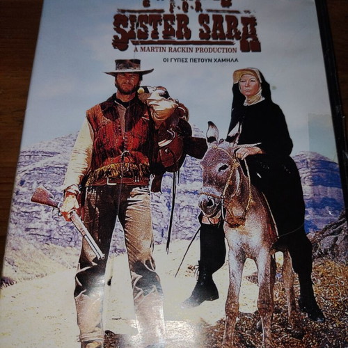 Two Mules for Sister Sara DVD, action adventure with subtitles