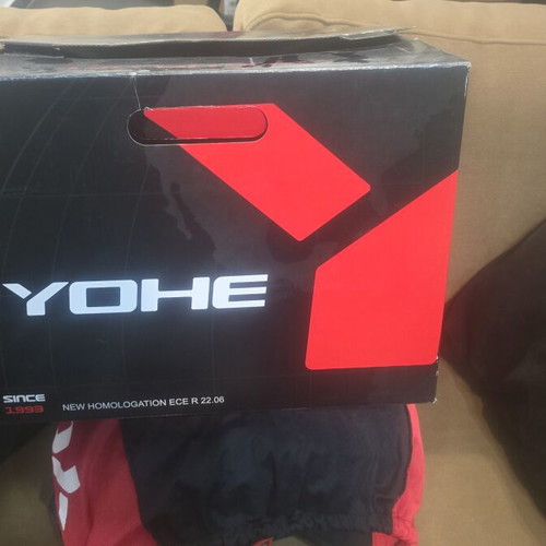 Yohe 935sv helmet like new, flip-up with sun visor