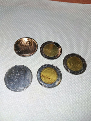 Coins used, all together 11€