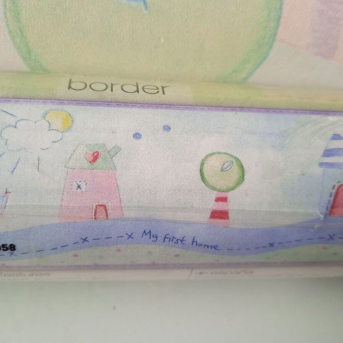 Mothercare decorative nursery wall border new, 26cm x 5m