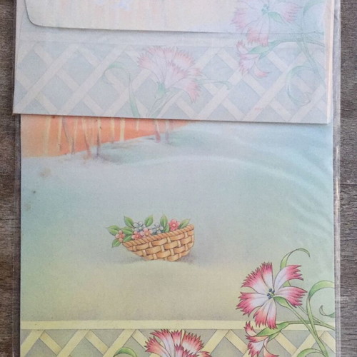 Letter writing set complete aromatic pack new