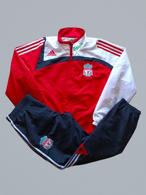 Liverpool x adidas 2007/08 football tracksuit set like new