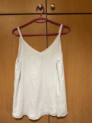 White tirante blouse like new