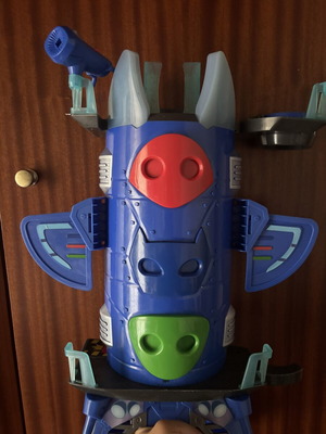 PJ Masks deluxe battle set like new with pirate ship and figures