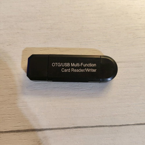External Card Reader used