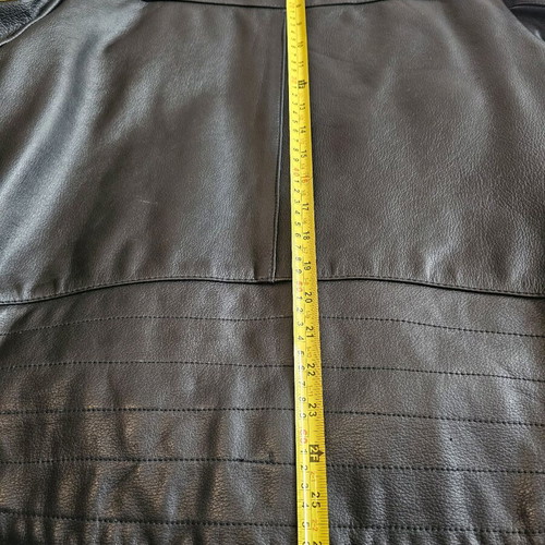 Leather jacket black like new, size S