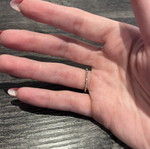 Silver ring like new in excellent condition