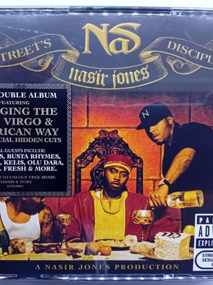 Nas Street's Disciple 2CD like new, hip-hop