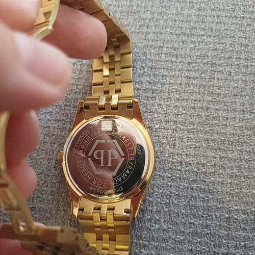 Philipp Plein unisex watch gold color like new