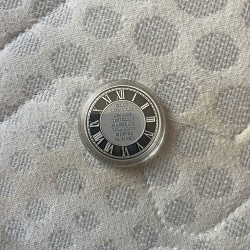 Memento Mori collector's medallion new