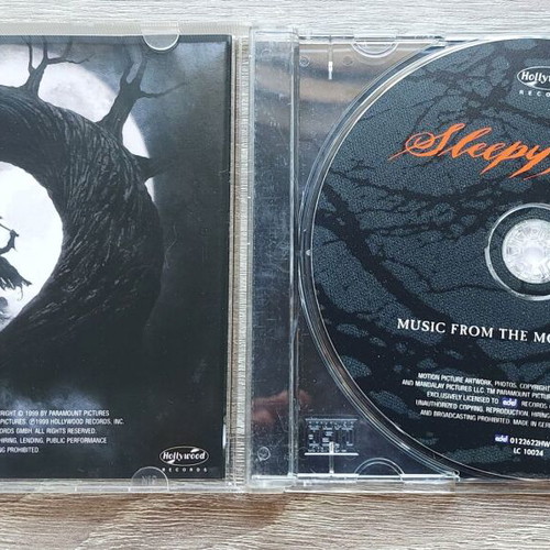Danny Elfman Sleepy Hollow Soundtrack CD, like new
