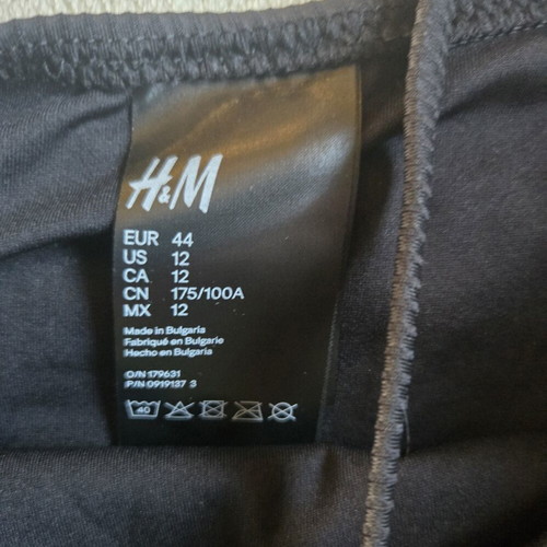 H&M swimsuit size 44 new, black