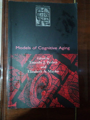 Models of Cognitive Aging book like new, English