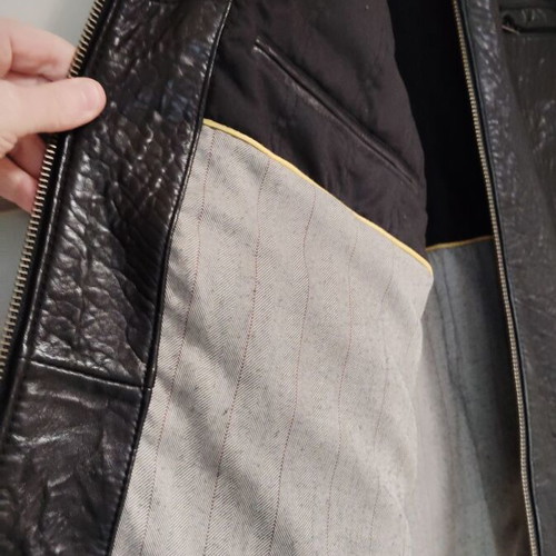 Camel Active leather jacket L/XL like new brown