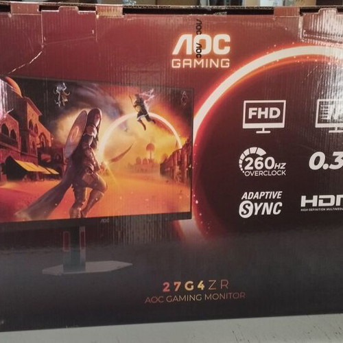 Monitor AOC 27g4zr used with cracked panel